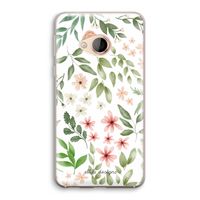 Botanical sweet flower heaven: HTC U Play Transparant Hoesje