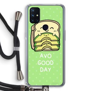 Avo Good Day: OnePlus Nord N10 5G Transparant Hoesje met koord