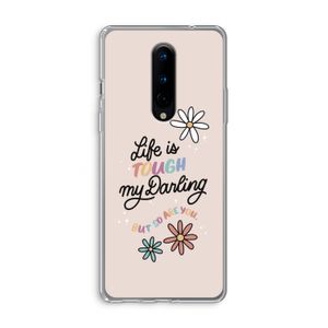 Tough Life: OnePlus 8 Transparant Hoesje