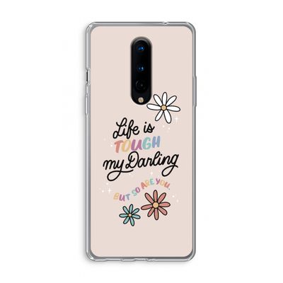 Tough Life: OnePlus 8 Transparant Hoesje