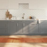 VidaXL Vloerkleed rechthoekig 60x1000 cm bamboe bruin