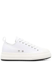 DSQUARED2 baskets à semelle plateforme - Jaune