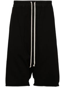 Rick Owens DRKSHDW short en coton à coupe sarouel - Noir