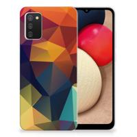 Samsung Galaxy A02s | TPU Hoesje | Polygon Color