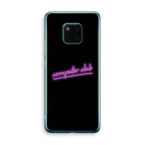 Vice Black: Huawei Mate 20 Pro Transparant Hoesje