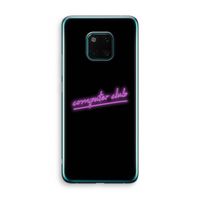 Vice Black: Huawei Mate 20 Pro Transparant Hoesje