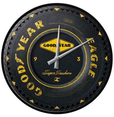 Wandklok Goodyear Tires Eagle Wiel