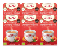 Yogi Tea Positive Energy Cranberry Hibiscus Voordeelverpakking