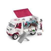 Schleich Horse Club Mobile vet with hannoverian foal - 42439