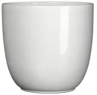 Mica Decorations bloempot Tusca rond 14,5x14 cm wit