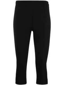 Tory Burch legging crop en crêpe - Noir