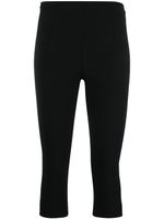 Tory Burch legging crop en crêpe - Noir