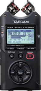 Tascam DR-40X stereo handheld recorder en USB interface