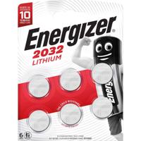 Energizer CR2032 Lithium Wegwerp Specialiteit Batterij 6 stuks