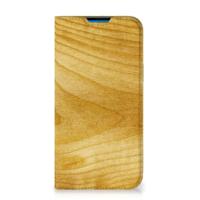 iPhone 14 Pro Max Book | Wallet Case | Licht Hout