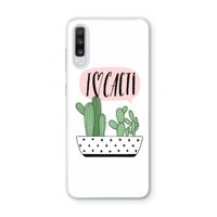 I love cacti: Samsung Galaxy A70 Transparant Hoesje