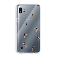 Dancing #1: Samsung Galaxy A10 Transparant Hoesje