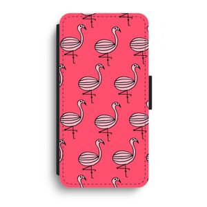 Flamingo: iPhone XR Flip Hoesje