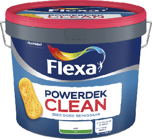 flexa powerdek clean wit 10 ltr