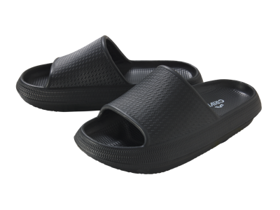 CRIVIT Heren slippers (Zwart, 42)