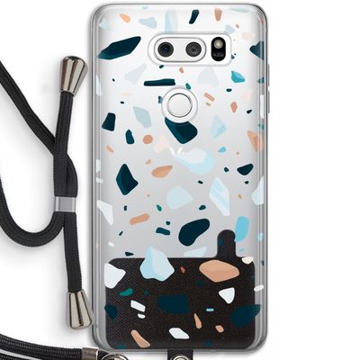 Terrazzo N°13: LG V30 Transparant Hoesje met koord