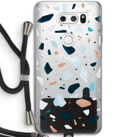 Terrazzo N°13: LG V30 Transparant Hoesje met koord