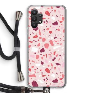 Terrazzo N°15: Samsung Galaxy A32 5G Transparant Hoesje met koord