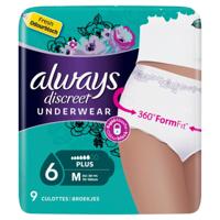 Always Discreet underwear broekjes maat M