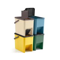 Stapelbare afvalbakken set