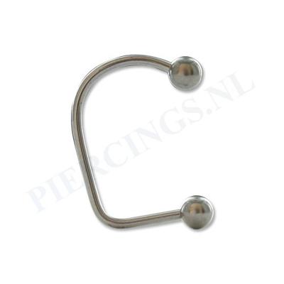 Lippiercing 1,2 x 14 mm