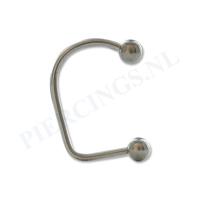 Lippiercing 1,2 x 14 mm