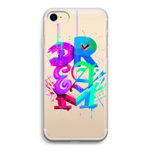 Dream: iPhone 7 Transparant Hoesje