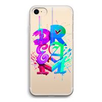 Dream: iPhone 7 Transparant Hoesje