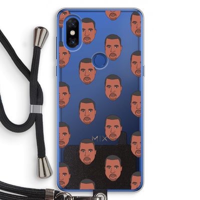 Kanye Call Me?: Xiaomi Mi Mix 3 Transparant Hoesje met koord