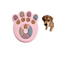 Huisdier speelgoed hond voedsel draaitafel eten puzzel anti-Smashing hond Bowl leveringen stijl: voetafdruk stijl (roze) Huisdier speelgoed hond voedsel draaitafel eten puzzel anti-Smashing hond Bowl leveringen stijl: voetafdruk stijl (roze)