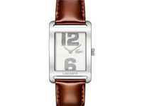 Lacoste horlogeband 2000676 / LC-51-3-14-2261 Leder Bruin 20mm + bruin stiksel - thumbnail