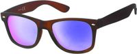 Kost zonnebril Polarized dames UV 400 bruin/paars - thumbnail