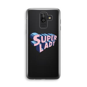 Superlady: Samsung Galaxy J8 (2018) Transparant Hoesje