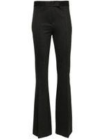 Helmut Lang pantalon à coupe évasée - Gris