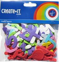 Haza Original foamstickers Create It - Letters 104 stuks - thumbnail