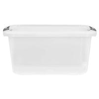 Leen Bakker - Opbergbox Topbox - 15 Liter - 18,6x29x39 Cm - Kunststof/Polypropyleen - Transparant