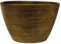 HS planter Nagano 33x16x26cm goud