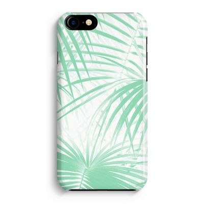 Palmbladeren: iPhone 8 Volledig Geprint Hoesje
