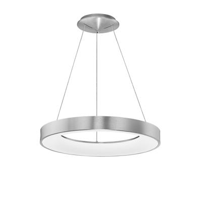 Lyora HanglampRando Thin zilvergrijs Ø 60cm - 9453456