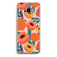 Perzik: Samsung Galaxy S8 Plus Transparant Hoesje Perzik: Samsung Galaxy S8 Plus Transparant Hoesje