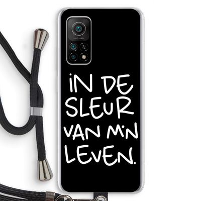 De Sleur: Xiaomi Mi 10T 5G Transparant Hoesje met koord
