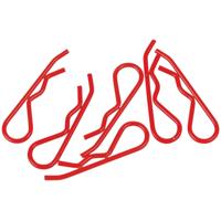 XCeed 1:8 Bodyklemmen Rood (fluorescerend) 1 stuk(s)