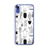 Cactusmotief: Honor Play 8A Transparant Hoesje