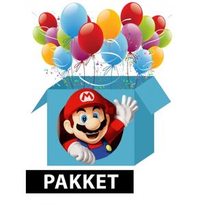Super Mario thema kinderfeest pakket   -