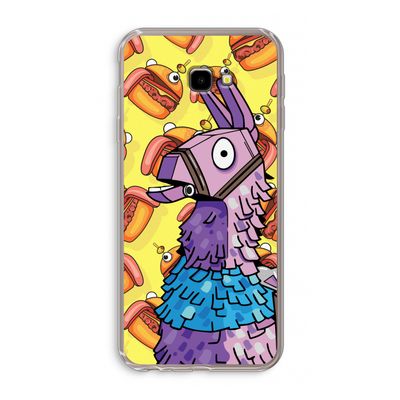 Loot Burger: Samsung Galaxy J4 Plus Transparant Hoesje